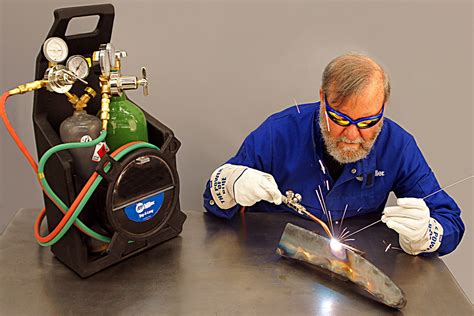 oxy acetylene welding torch setup